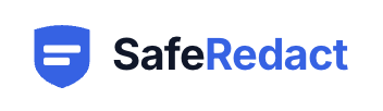 SafeRedact logo